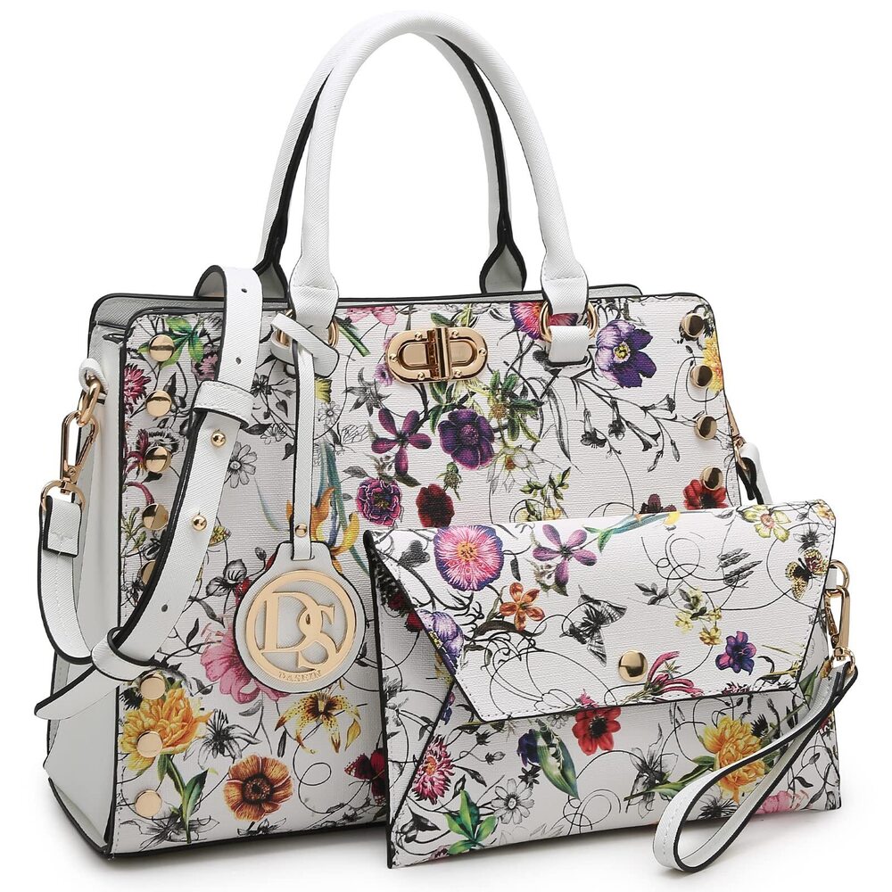 4894 Medium Satchel Handbag Work Tote Shoulder Bag Top Handle Purse